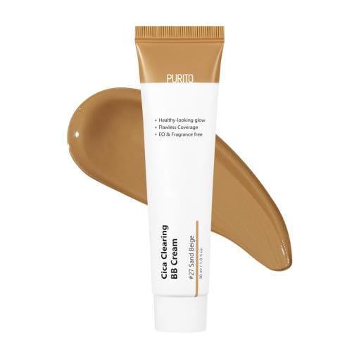 _PURITO__Cica Clearing BB Cream _27 Sand Beige 30ml